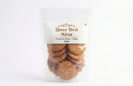 Shree Desi Airsa 250g – Chhattisgarhi Special Traditional Sweet